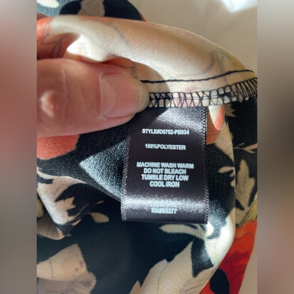 Sanctuary Floral spaghetti Printed Mini Slip Dress size xs - Picture 9 of 9